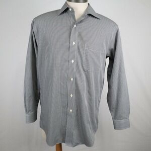 Brooks Brothers Shirt Mens 15.5 2/3 346 Regular Fit Pocket Button Up Long Sleeve